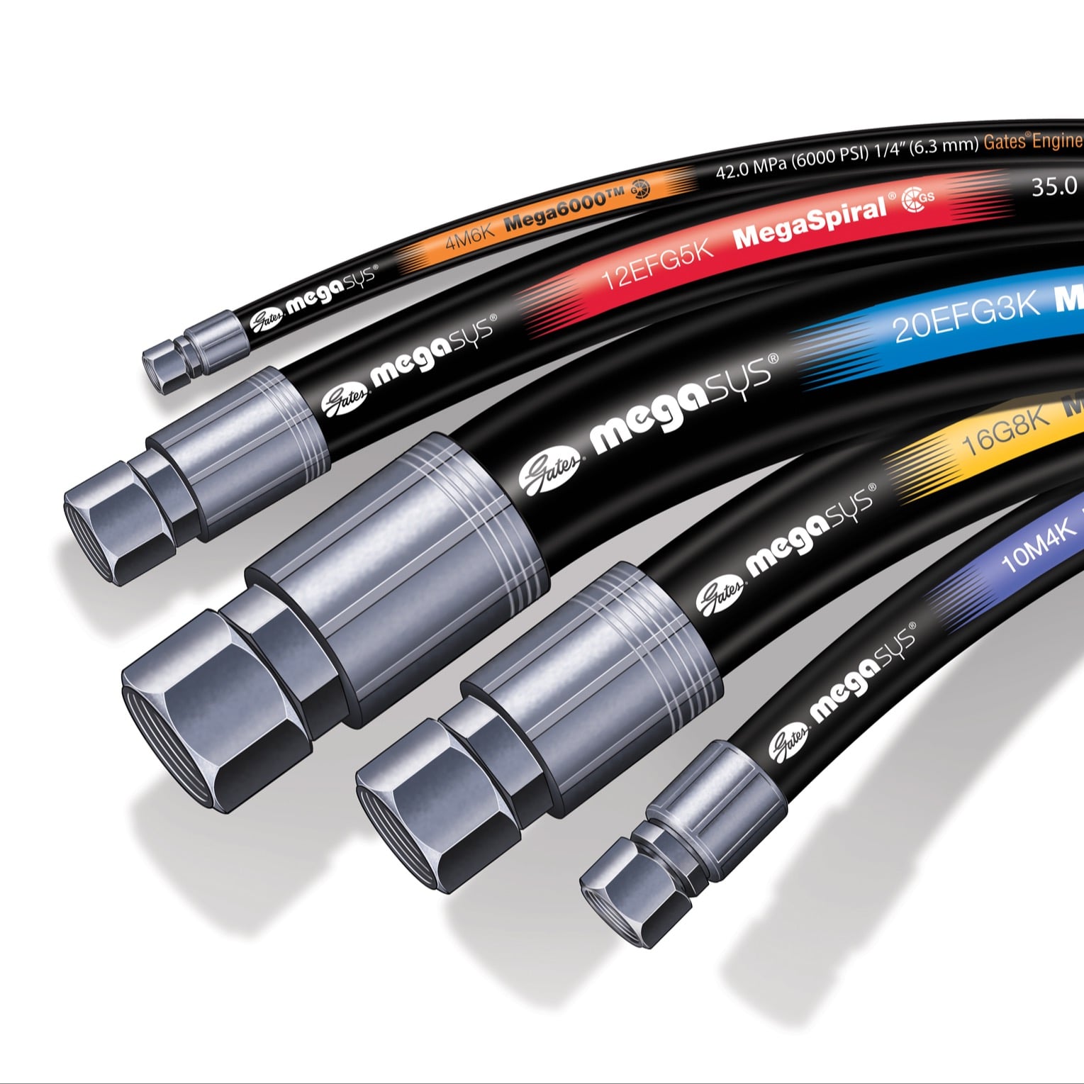 Hydraulic hoses and components