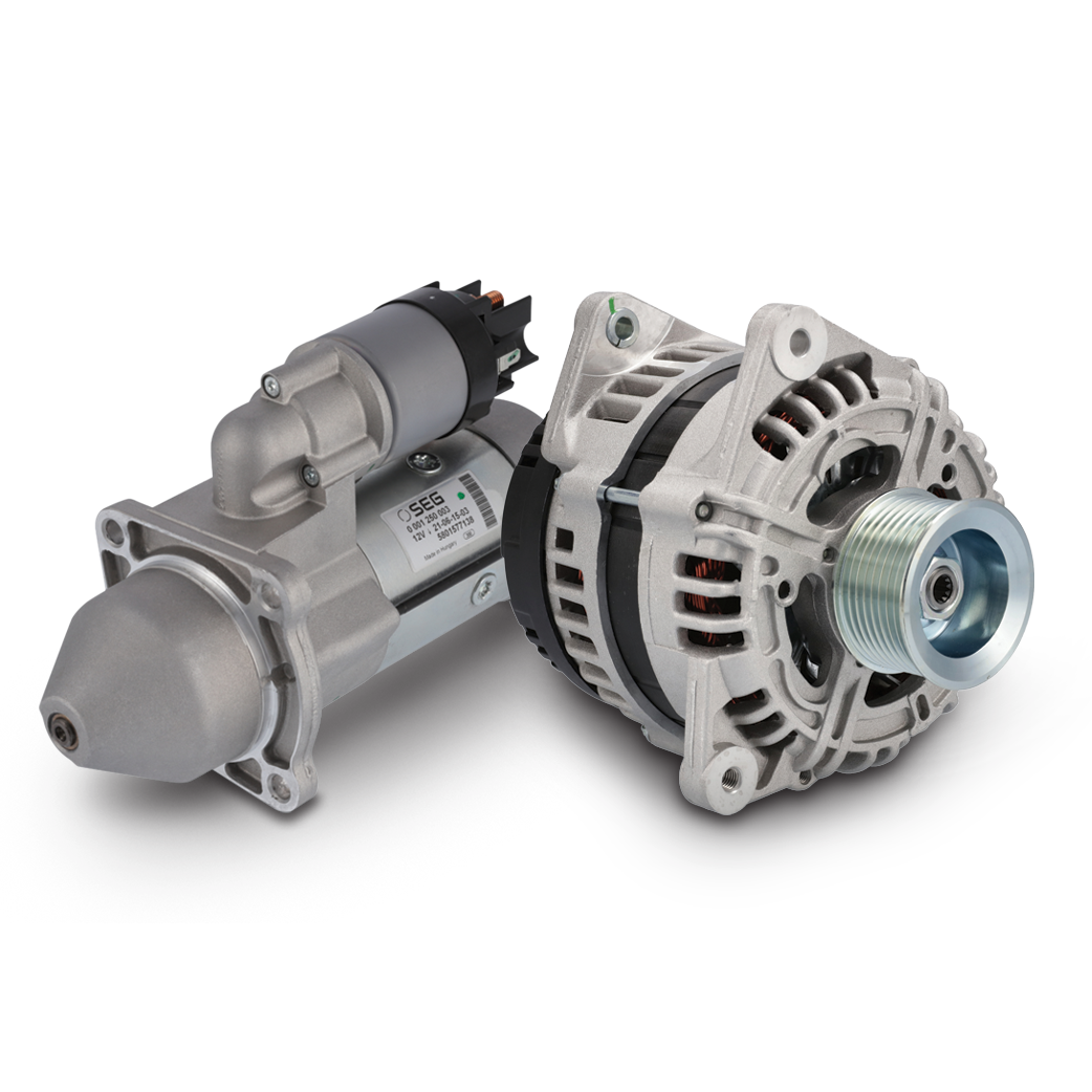 Reman alternators and starters